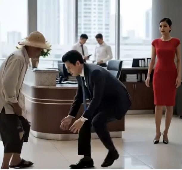 Người đàn ông khắckhổ đến công ty lớn xin làm bảo vệ