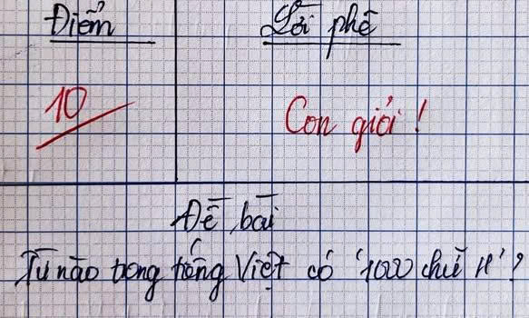 Câu hỏi 99% người trả lời sai: Từ tiếng Việt nào có đến 1000 chữ H?