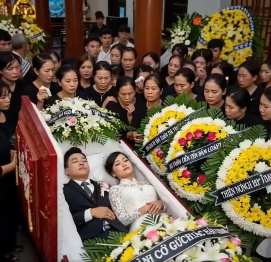 Cặp đôi vừa cưới 30 phút đã gặp b;;i kịch k;inh h;oà’ng