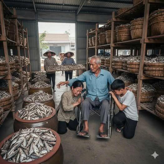 Đại gia của xóm thuê nguyên một kho lạnh để cất 5 tấn cá khô mua ngoài biển, ông dặn người nhà trông kỹ càng không cho ai vào suốt 3 năm trời