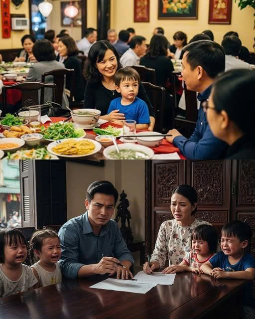 Thương tình cũ nuôi 1 con, chồng nh::ẫn tâ::m biến vợ thành mẹ đơn thân 4 con