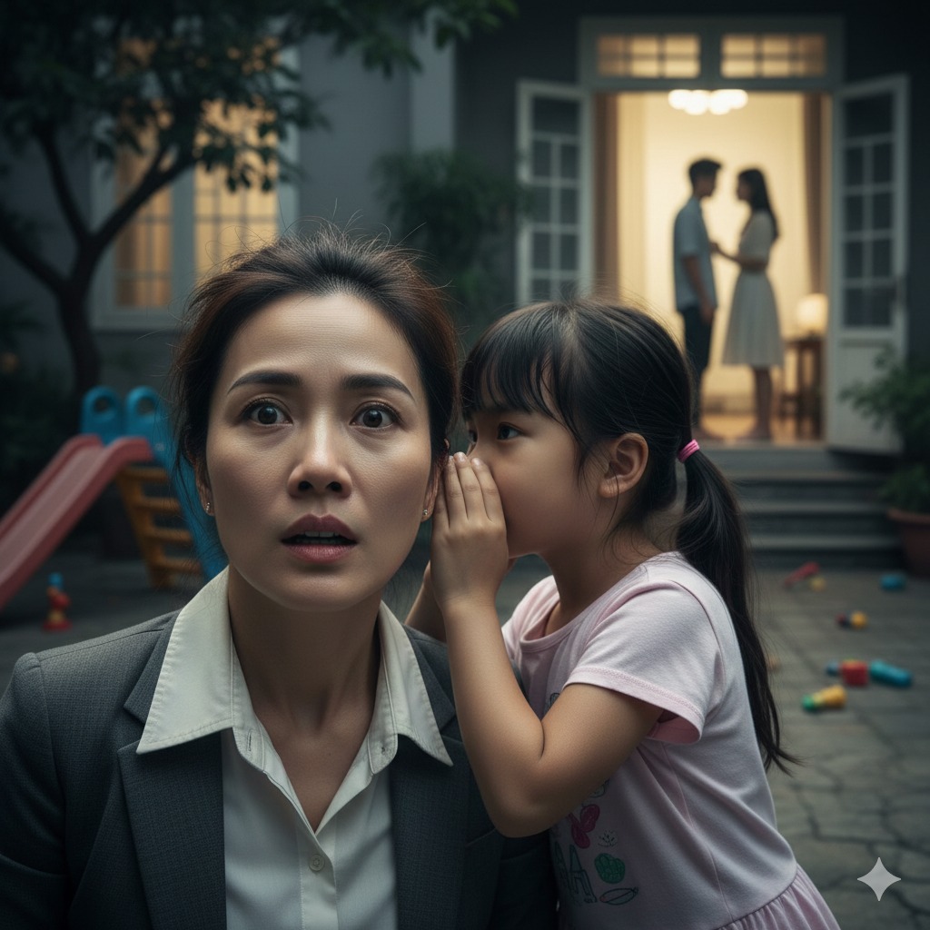 Mẹ ơi hôm nay bố gọi cô gia sư đến sớm tập thể dục với bố trước rồi mới dạy con học mẹ ạ