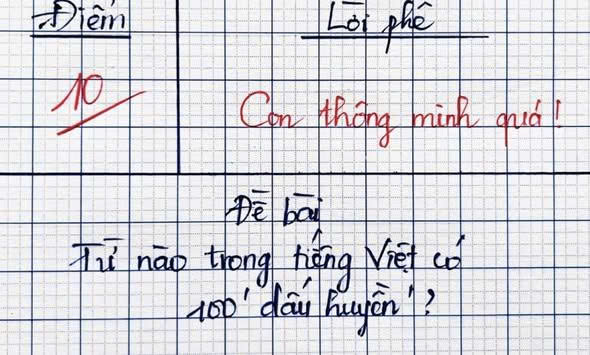 Câu đố “Từ nào trong tiếng Việt có 100 dấu huyền?”: Đáp án đơn giản đến bất ngờ nhưng vẫn khiến học sinh giỏi nhất nước cũng phải xin thua