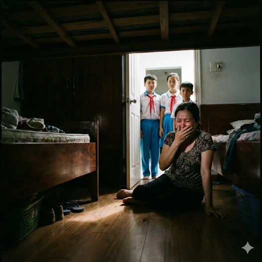 Hàng xóm cạnh nhà tôi cứ khă;ng khăng rằng bà ấy thường xuyên thấy con gái tôi ở nhà vào giờ học, tôi quyết định gi;;ả vờ đi làm và tr;;ốn dưới gầ;m giường trong phòng con để theodõi