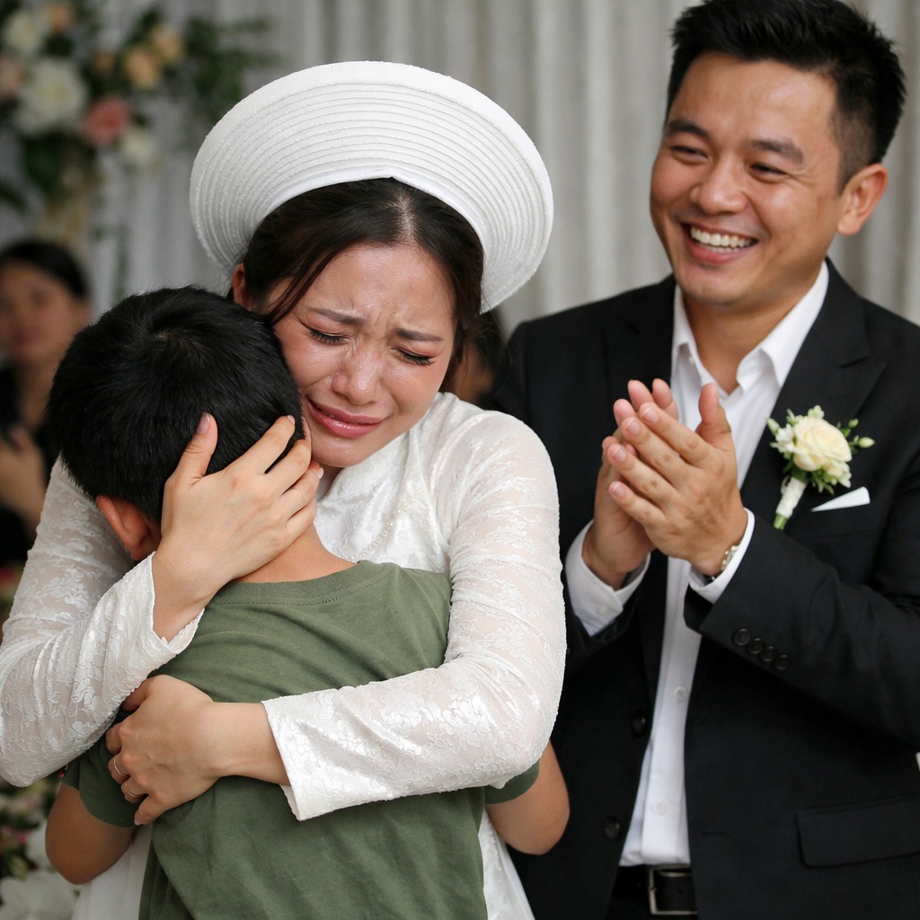 Tại bữa tiệc cưới xa hoa, cậu bé s/ững s/ờ nhận ra cô dâu là mẹ th/ất lạc, quyết định sau đó của chú rể khiến cả đám cưới ngập trong nư.ớc m ắt…