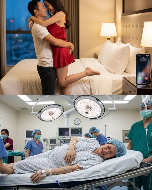 Đang “v:ui v:ẻ” với b;ồ trong khách sạn thì nhận được điện thoại báo tin vợ vào viện m::ổ c::ấp cứ::u…