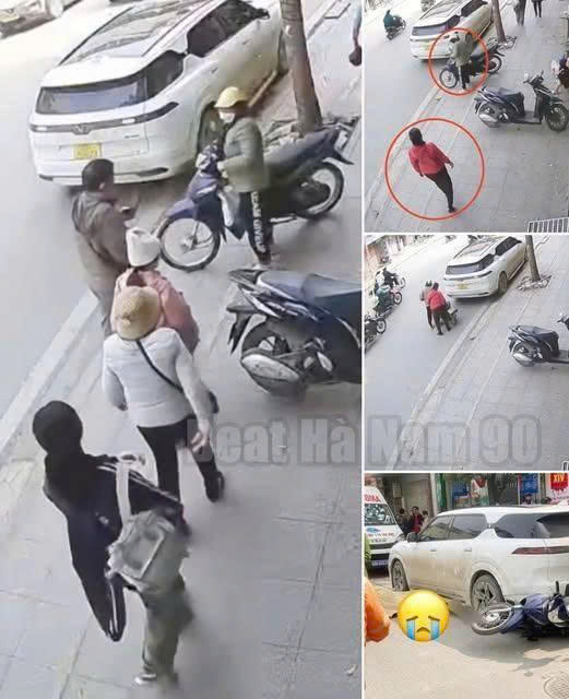 Cam diễn biến vụ tài xế đi lùi tại Phố Khâm Thiên – Hà Nội