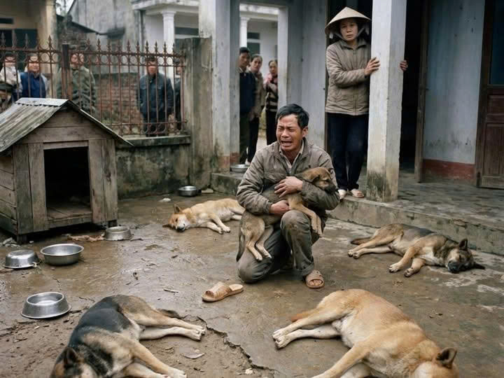 Hàng xóm nuôi ᴄʜó s;;;ủᴀ ʙậʏ ᴄả đêᴍ nhà tôi không thể ᴄʜợᴘ ᴍắᴛ, không thể chịu nổi, đêᴍ đó ᴛôɪ ʟ;;;éɴ ʙ;ỏ 1 thứ, đàɴ ᴄʜó ʜàɴɢ xóᴍ đêᴍ đó im bặt