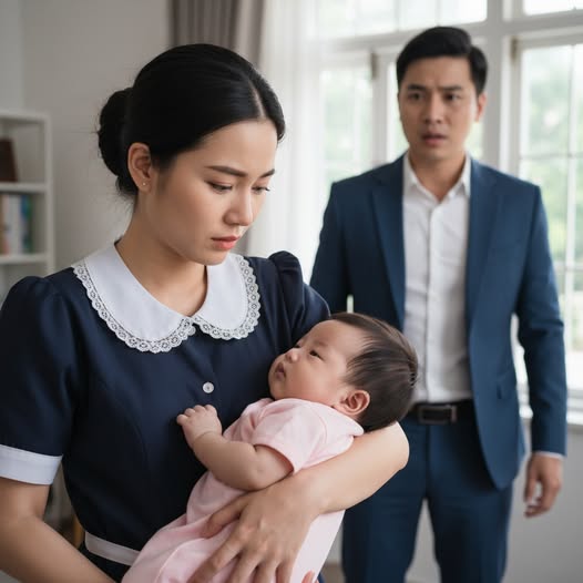 Tỷ phú bắt gặp cô giúp việc cho con trai của ông b-/ú — Điều xảy ra sau đó khiến tất cả s;ửng s;ốt