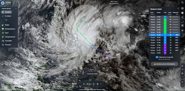 Nokaen – cơn bão đầu tiên năm 2026 xuất hiện gần Biển Đông: Mạnh lên nhanh chóng, liệu có vào Việt Nam?