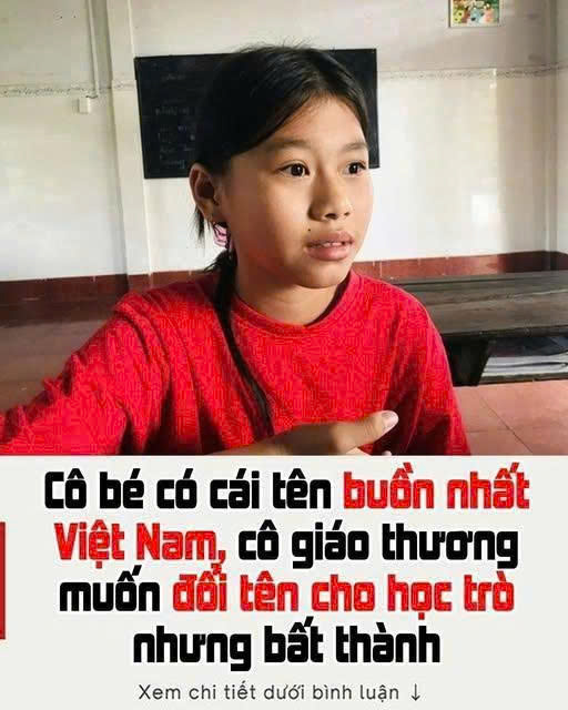 Bé gái được mẹ đặt tên rất vô tình, muốn đổi nhưng –